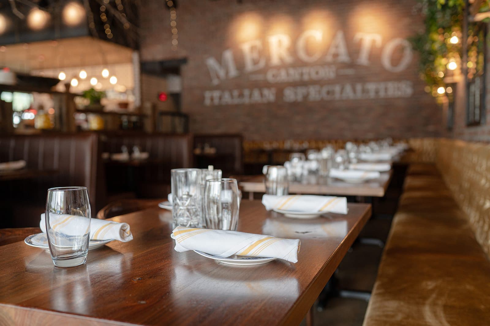 Private events at Mercato