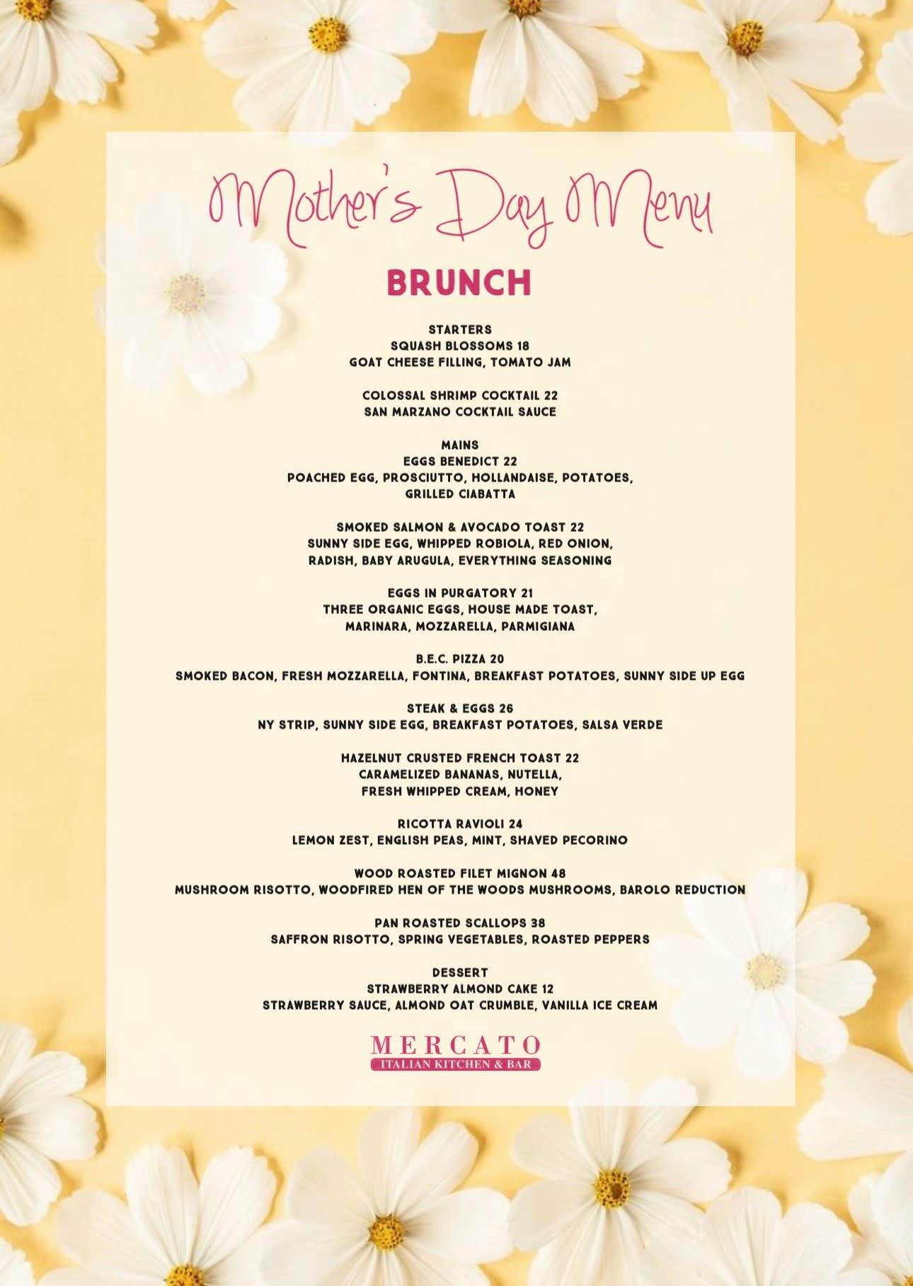 🥂💐 HEY MOMS!! 💐🥂

MOM-OSA, MOM-TINI, MOM-GARITA, BRUNCH…
WE HAVE IT ALL FOR YOU THIS SUNDAY!!

MAKE YOUR RESERVATIONS NOW!